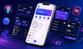 design a modern mobile app UI UX in figma