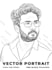 create a professional vector portrait from your photo