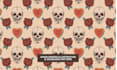 make a seamless pattern in hand drawing style