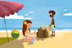 do cute children story book illustration, children story book illustration