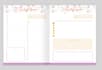 design printable planner, journal, calendar in PDF