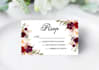 design event card, party invitation and birthday card