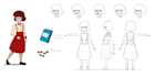 create character model sheet