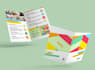 design brochure, flyer, voucher, postcard, rack card