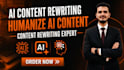 do ai detection and humanize ai content rewrite ai content