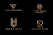 design your minimalist modern logo and stationery