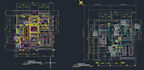 do electrical design for your given floor plan in autocad
