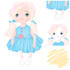 draw your handmade doll or toy