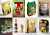 design perfect food packaging, box and label sticker with 3d mockup