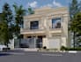 do modern house exterior dsign and 3d rendering