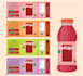 do juice coffee vape jar bottle packaging label