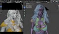 do 3d character for unreal or unity gameready