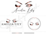 design decent attractive lashes logo