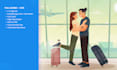create flat vector illustration for you