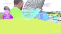 do rotoscoping, remove background and object from video
