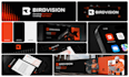design bold a initial letters logo for tech business, saas startup, and app icon