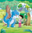 draw children book cute illustration, children book