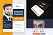 create flyer, brochure, trifold and wedding print element
