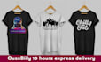 design unique tshirt designs for print on demand and merch