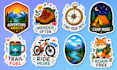 draw custom hand drawn cartoon doodle stickers for print