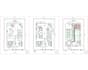 architectural floor plans, 2d floor plan,
