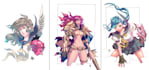 make fantasy characters in anime and manga style
