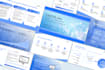 design a modern investor pitch deck in PPT, google slides or canva