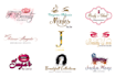 design elegant classy feminine logo