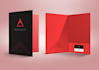 design modern presentation folder
