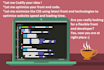 be your front end developer, i will do front end development