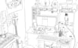 draw digital vintage drawing and hand drawn illustration