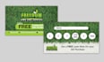 design unique business cards or loyalty cards in canva or photoshop