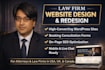 design redesign website for attorney, lawyer, and law firm