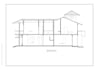 redraw floor plan, section and elevation in autocad from PDF,sketch