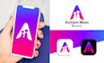 design 3 awesome minimalist logo and app icon