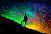 digitally paint impressionist art for music, books, blog, and more