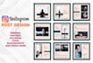 design beautiful instagram posts and stories