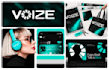 do brand logo design and branding kit with brand identity