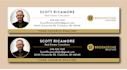 design professional  email signature, footer
