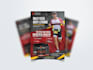 design professional event and business flyer
