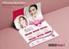 unique beauty salon, beauty spa and makeup flyer design