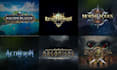 design awesome game logo title