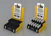 do creative counter display unit in acrylic, wooden, plastic
