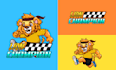 design unique cartoon animal mascot logo