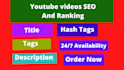 optimize youtube video SEO to improve ranking
