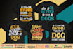 design text based typography t shirt designs