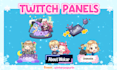 make custom chibi twitch panel for you