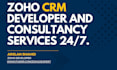 do zoho CRM, creator zoho books invoices and all zoho one apps integration