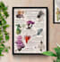 create a beautiful vintage botanical illustration poster