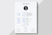 do professional and modern cv resume design